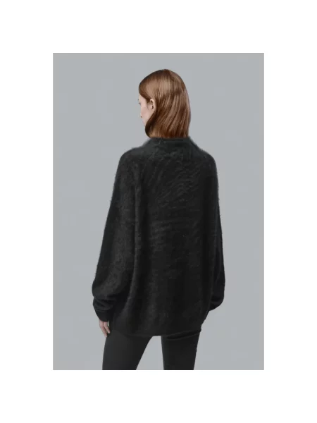 Sweter z golfem Thom Krom z kaszmiru czarny