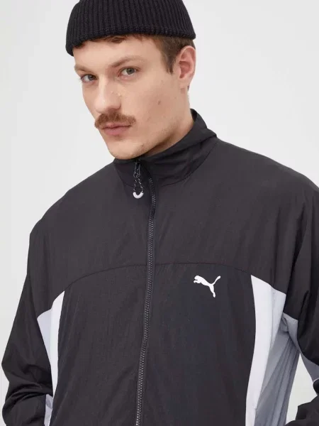 Puma kurtka przejściowa oversize czarny