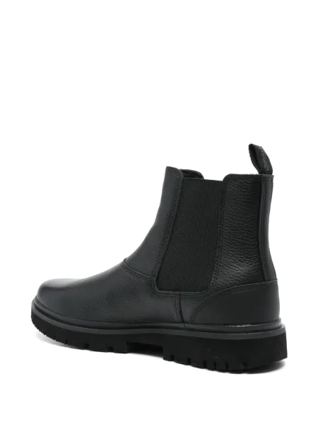 Botine Calvin Klein Jeans din piele negru