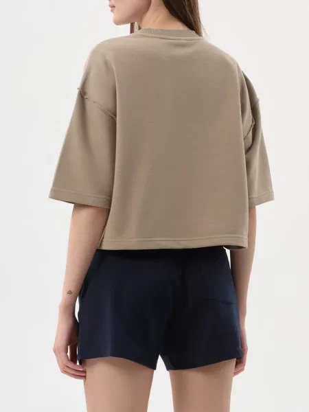 Футболка Ea7 Emporio Armani бежевая