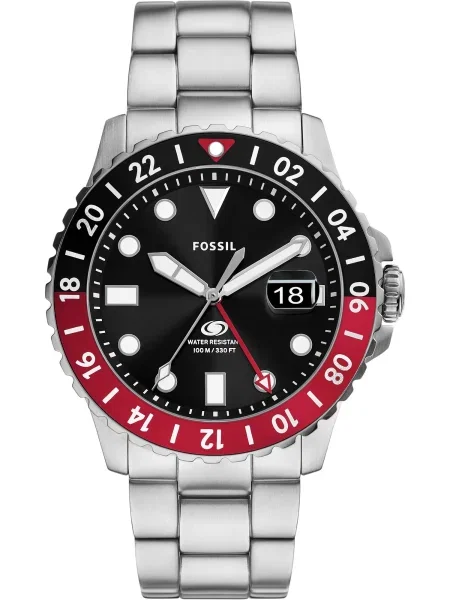 Fossil Ceas Argintiu negru