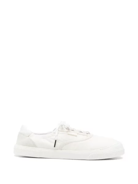 Sneakerși Moncler cu șireturi din dantelă