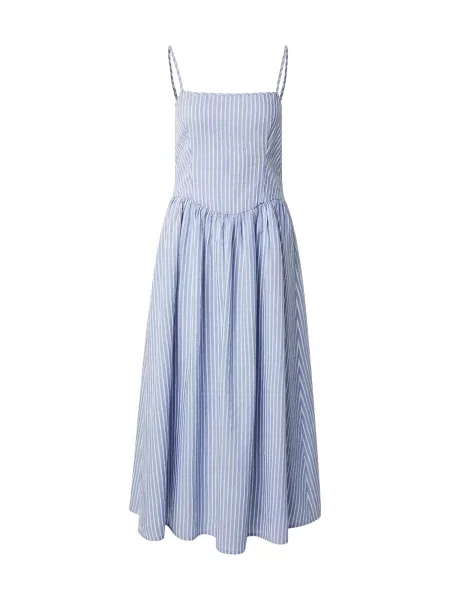ABOUT YOU Rochie de vară Viola albastru porumbel alb