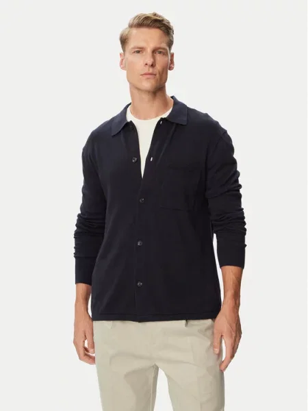 Tommy Hilfiger Kardigan Essential granatowy