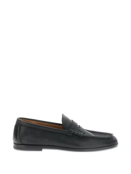 Pantofi loafer Common Projects din piele cu bretele negru
