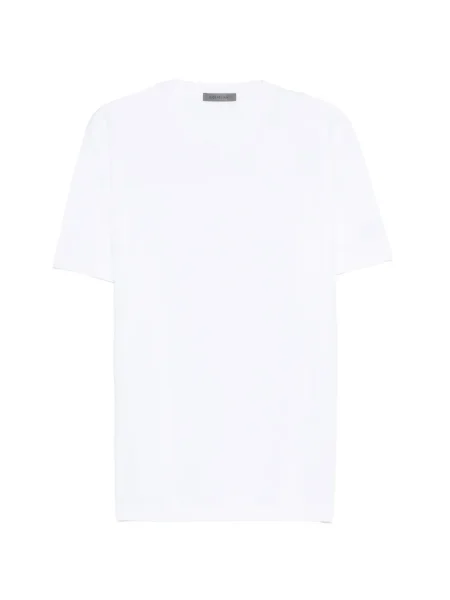 Tricou Corneliani scurt alb