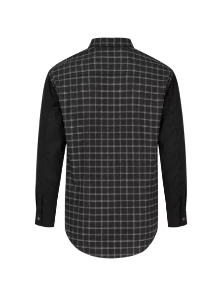 Καρό πουκάμισο Comme Des Garçons Homme μαύρο