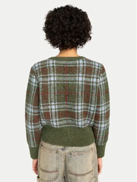 Element Kardiganas Plaid Cardigan W žalia