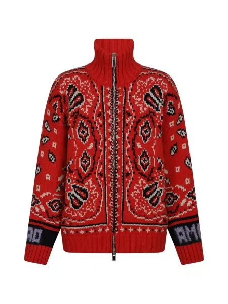 Cardigan Giada Benincasa tricotate roșu