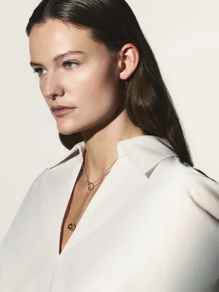 Ожерелье Reserved золотое