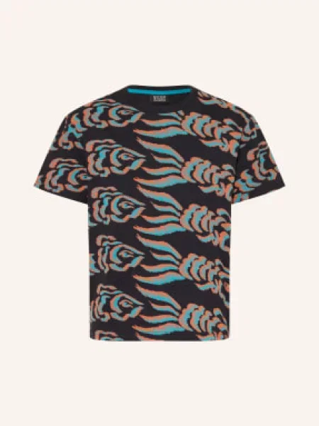 Scotch & Soda Tričko / lososová / tyrkysová černá