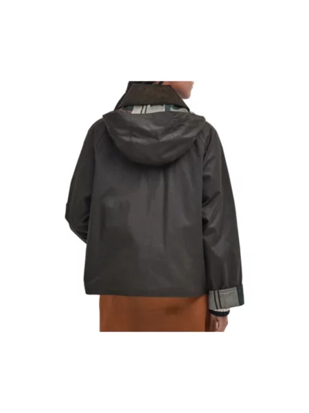 Woskowana kurtka Barbour czarna