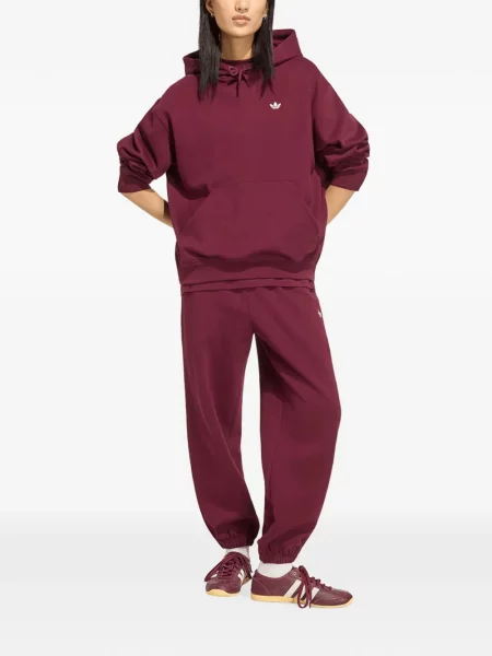 Hanorac Adidas din fleece cu autograf cu gradient albastru