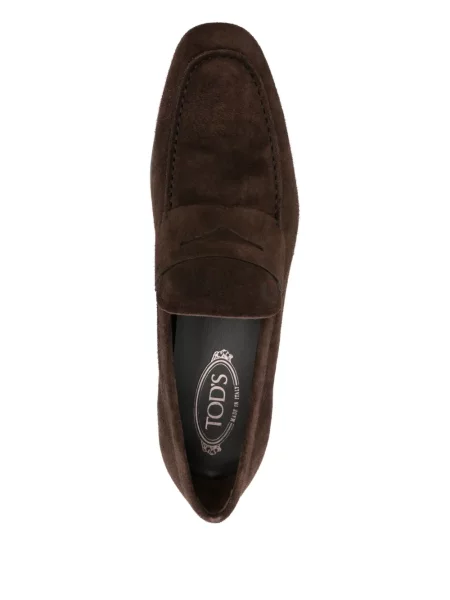 Pantofi loafer Tod's din piele maro
