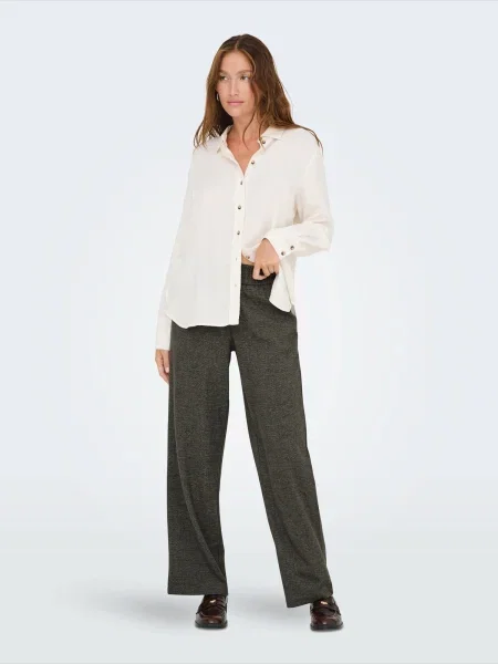 ONLY Pantaloni ONLDELL amestecat negru
