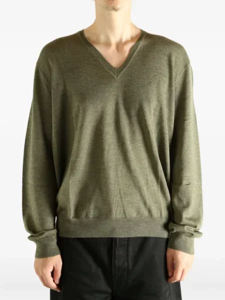 Kowbojska koszula Polo Ralph Lauren z dekoltem w kształcie litery U niebieska