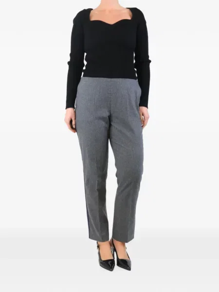 Pantaloni Bamford cu dungi gri