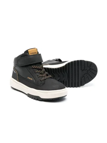 Buty do kostki dziecięce Geox czarne