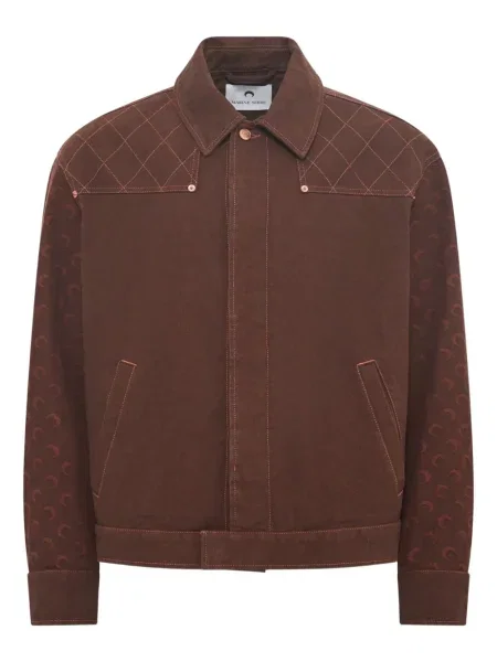 Kurtka bomber Marine Serre żakardowy brązowy