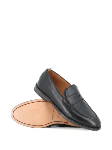 Pantofi loafer Officine Creative din piele negru