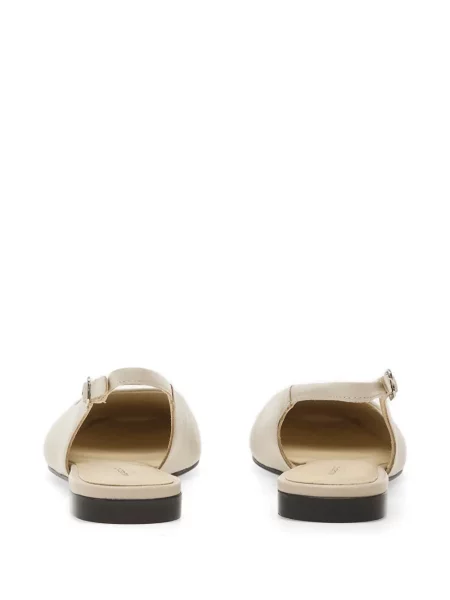 Balerini Vagabond slingback alb