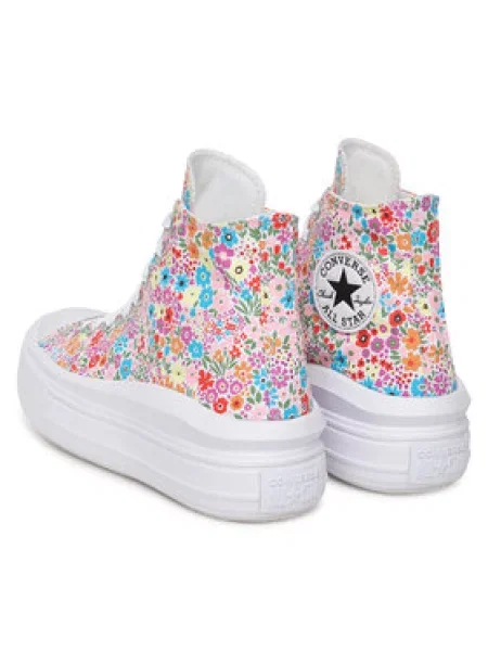 Tenisice Converse Chuck Taylor All Star Move Platform Mini Flowers Šarena