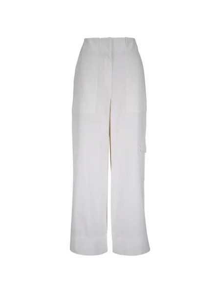 Pantaloni Akris Punto alb