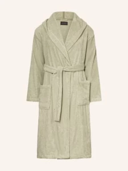 Marc O'polo Pánský Župan S Kapucí světle zelená bílá