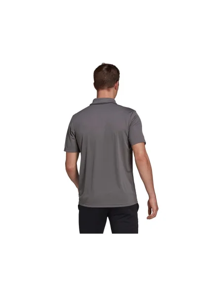 Tricou polo Adidas gri
