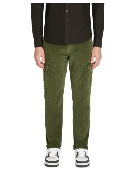 Nohavice Celio khaki