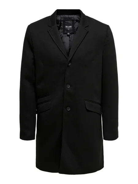 Only & Sons Palton de primăvară-toamnă Julian King' negru