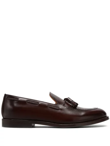 Pantofi loafer Brunello Cucinelli maro