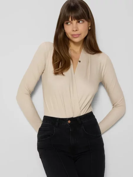 BIZUU női body LOMMA bézs