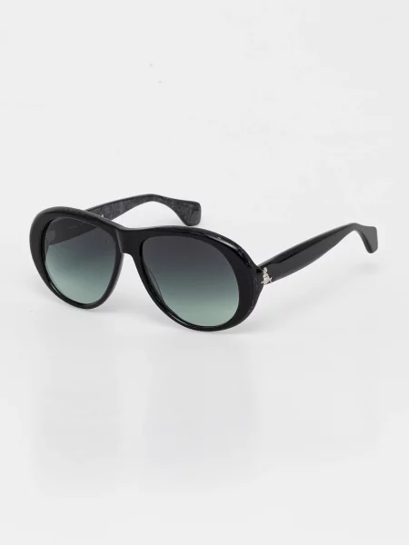 Vivienne Westwood ochelari de soare Frankie negru