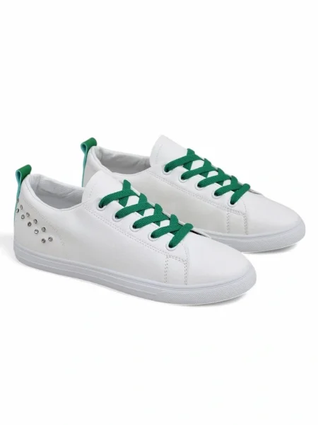 Sneakerși Resti alb