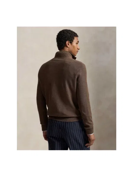 Sweter Polo Ralph Lauren brązowy