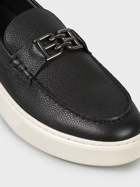 Мокасини Bally сліпон чорні