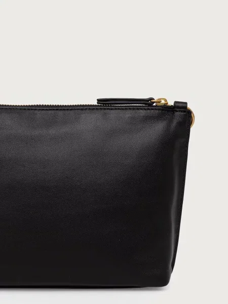 Tommy Hilfiger torebka skórzana czarna