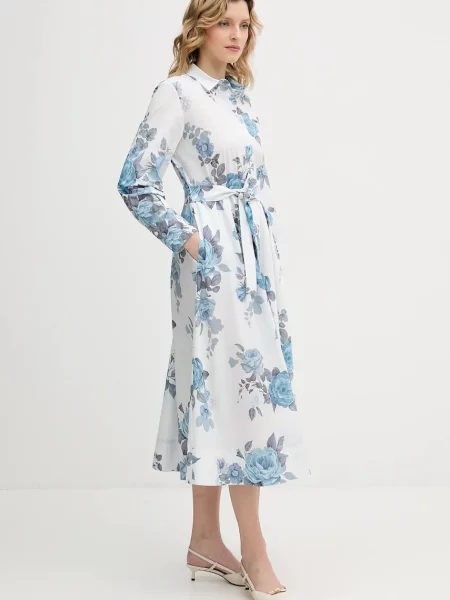 Marella sukienka FORMICA biała