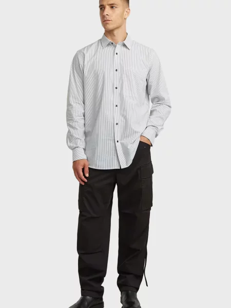 Штани карго G-star Raw чорні