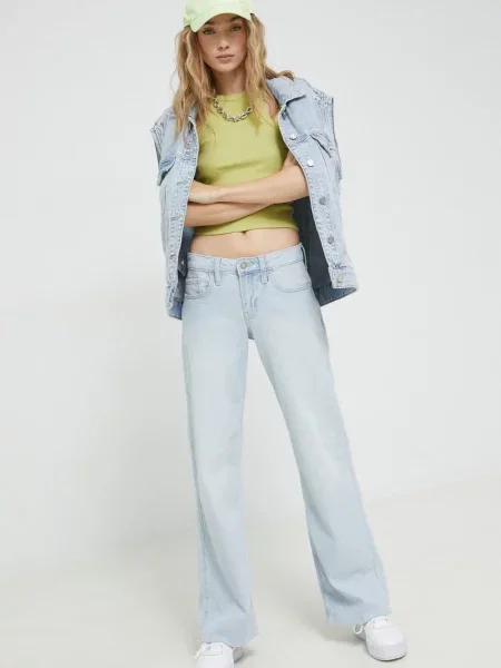 Top Abercrombie & Fitch zelená