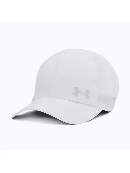 Мъжка бейзболна шапка Under Armour Launch white/white/reflective бяло