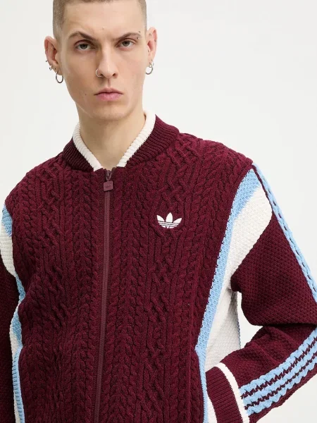 Свитер Adidas Originals бордовый