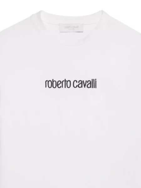 Dětské tričko Roberto Cavalli bílé