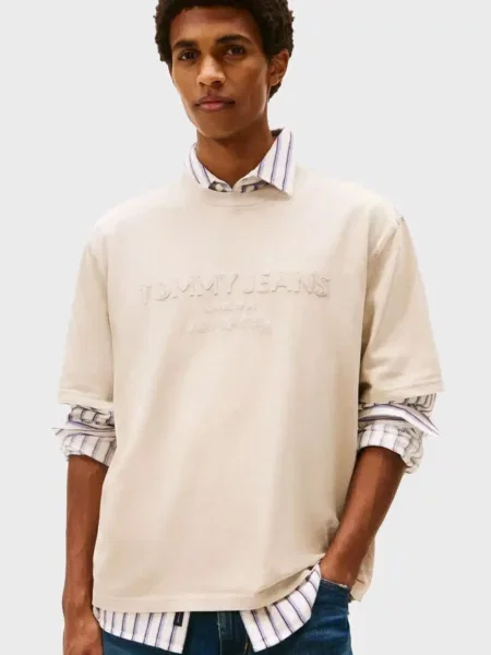 Футболка Tommy Jeans біла