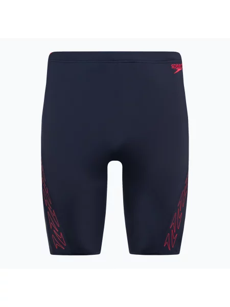 Мъжки бански костюм Speedo Hyper Boom Splice Jammer тъмносин синьо