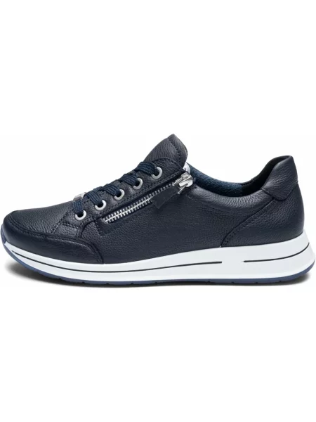 Sneakersy Ara skórzane niebieskie