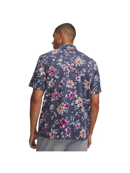Polo majica Under Armour siva