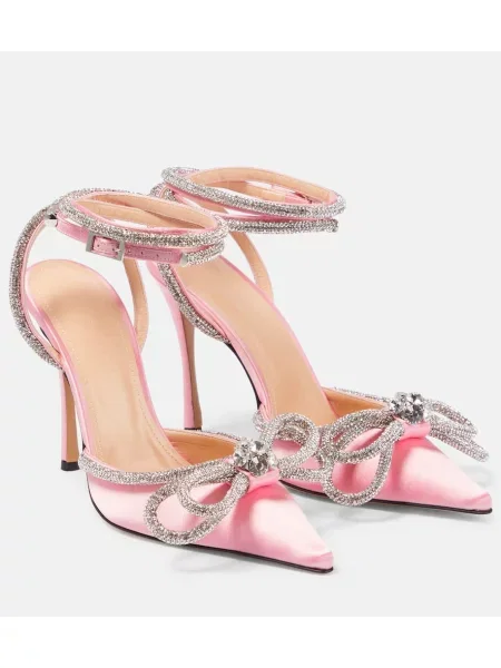 Satenaste salonarji Mach & Mach z lokom roza