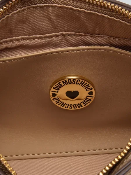 Сумка Love Moschino бежевая